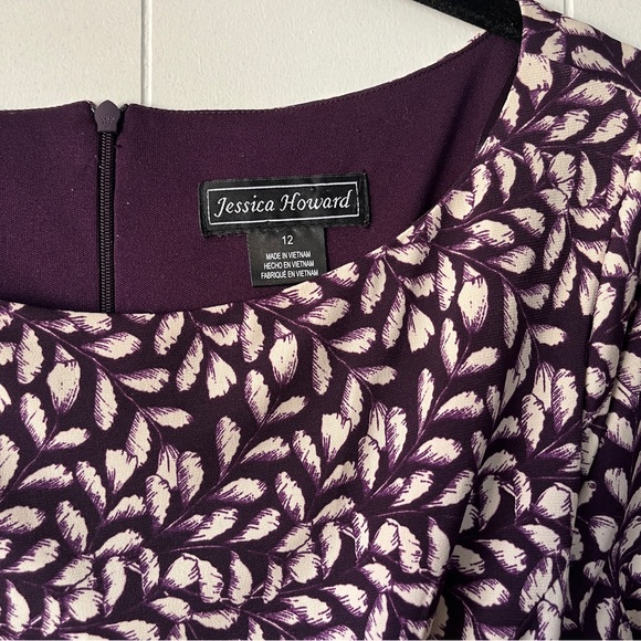 Purple Dress with Belt - Picture 5 of 8